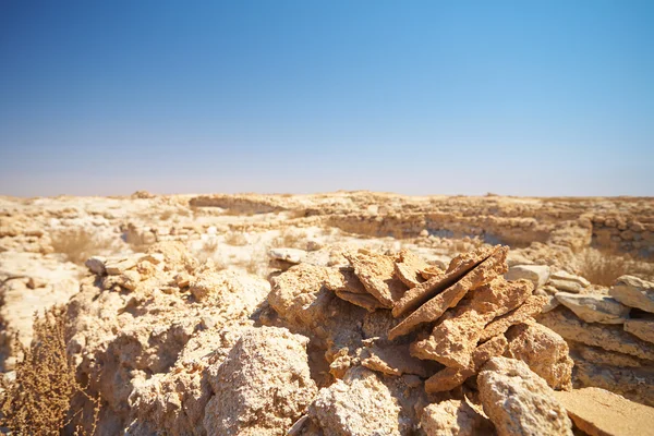 Rovine nel deserto — Foto Stock