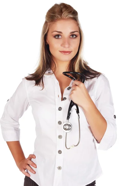 Giovane medico femminile — Foto Stock