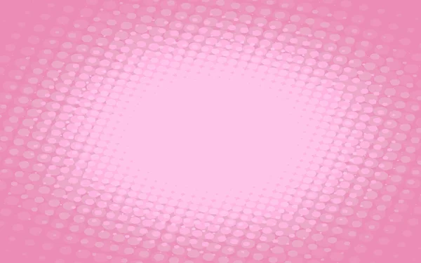 Розовый фон с точками — стоковый вектор