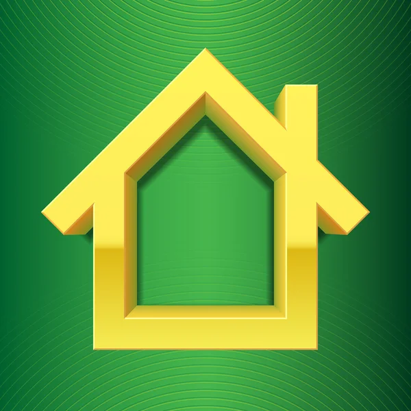 Home icona su sfondo strutturato — Vettoriale Stock