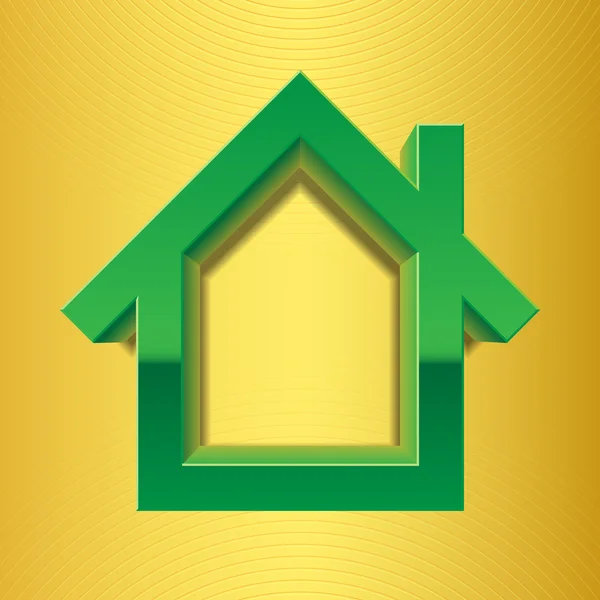 Home icona su sfondo strutturato — Vettoriale Stock