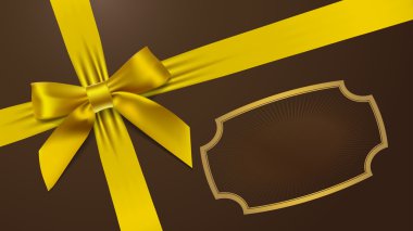 zemin üzerine altın yay