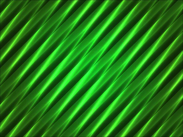 Abstracte groene golvende gestreepte achtergrond — Stockvector