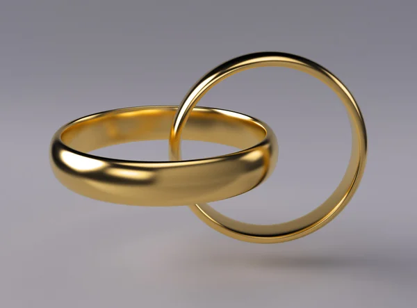 Wedding rings — Stock Photo, Image