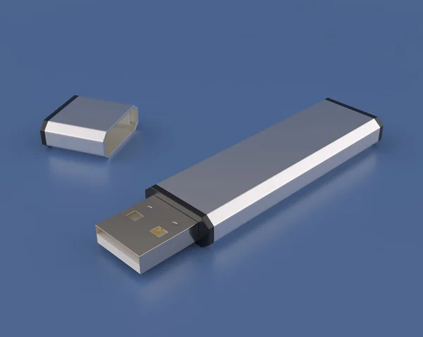 Pamięć USB — Zdjęcie stockowe
