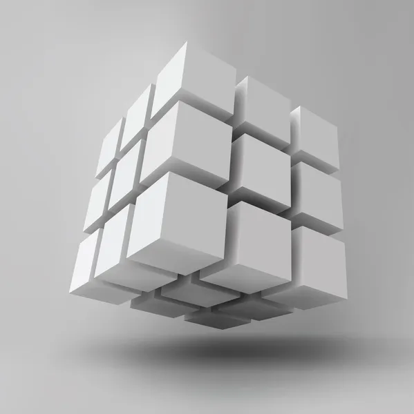 Cube 3D — Image vectorielle