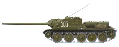 su-100 tank imha edici