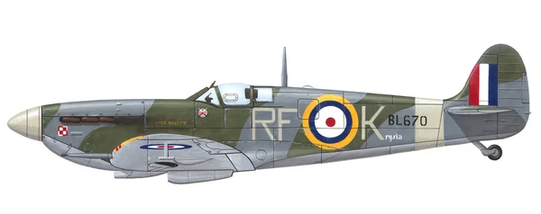 Supermarine Spitfire Mk. Vb — Stockfoto