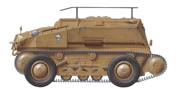 Sdkfz 254 recon — Stock Photo, Image