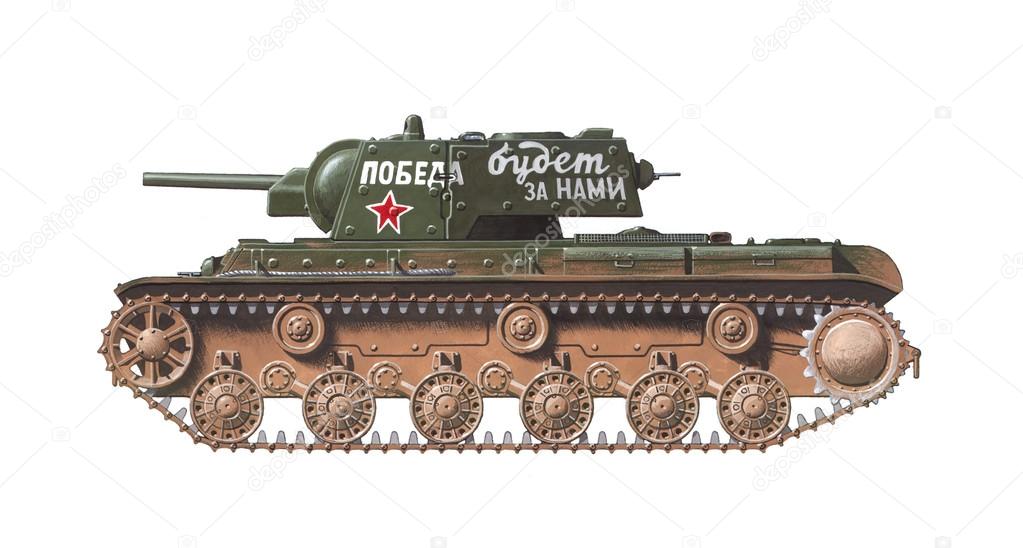 KV-1 heavy tank