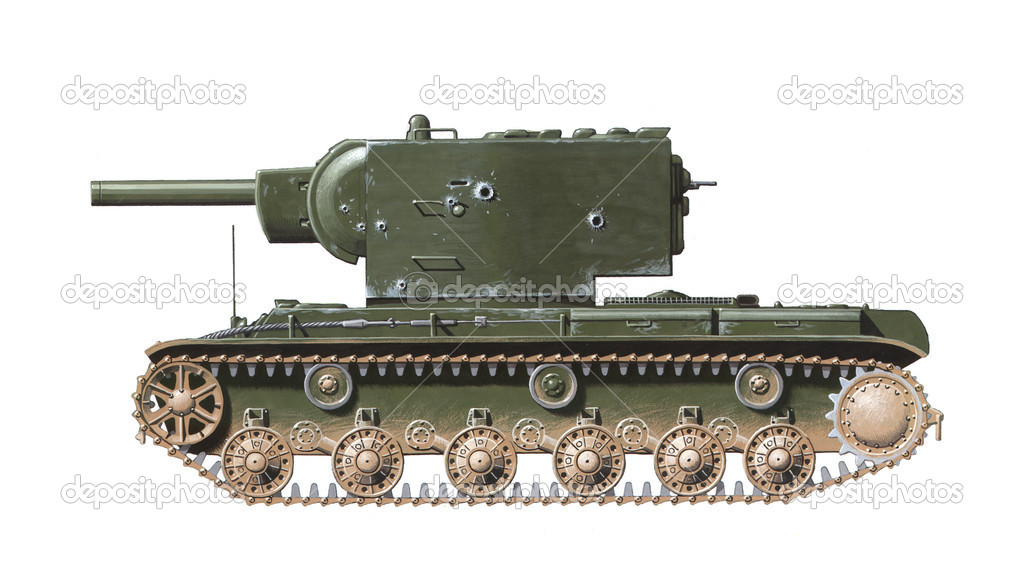 KV-2 heavy tank