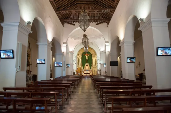 El Salvador Church , Nerja , Spain , Iglesia de el Salvador en Nerja , España — Stock Photo, Image