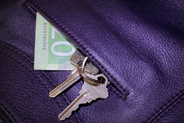 anahtarları ve para