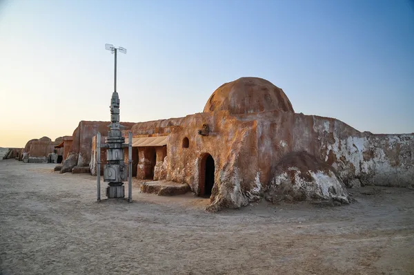 Star wars decoração no deserto do Saara Imagem De Stock