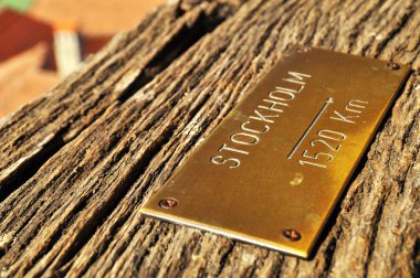 mesafe işaretleri - kule sighisoara Kalesi