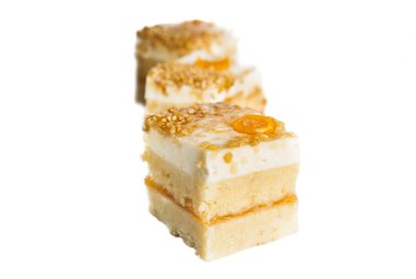 pasta beyaz arkaplanda izole edildi