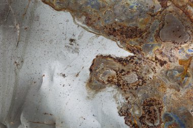 Arkaplan için paslı metal dokusu