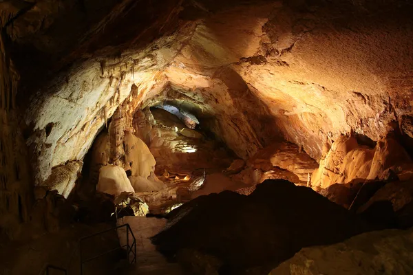 Caverna de Mramornaya — Fotografia de Stock