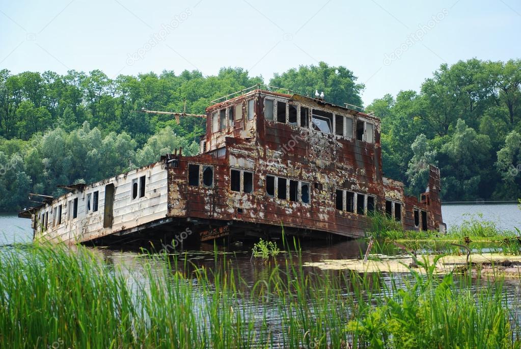 Chernobyl. Abandoned ship