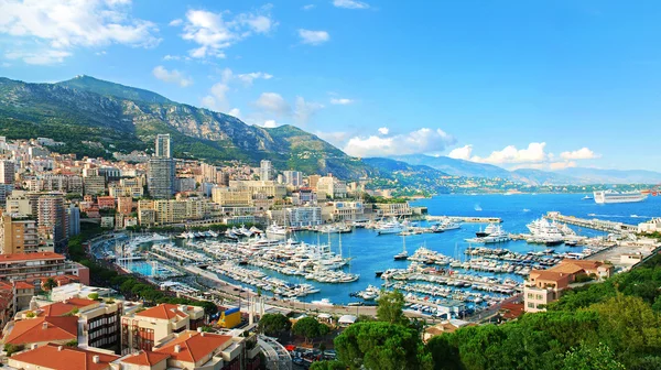 Monte Carlo city panorama. — Stock Photo, Image