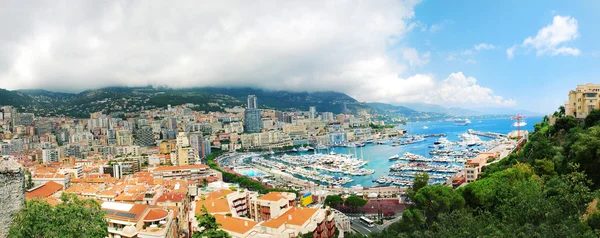 Monte Carlo panorama de la ville . — Photo