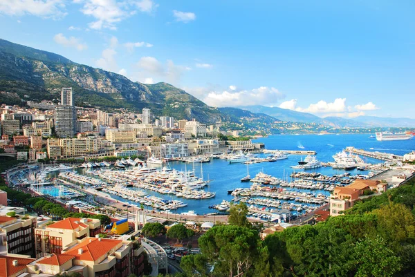 Monte Carlo panorama de la ciudad . — Foto de Stock