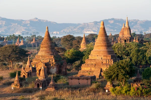 Pagode di bagan Immagini Stock Royalty Free