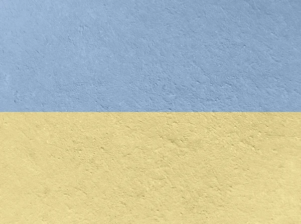 Abstrakt grunge textur bakgrund färgad i blått och gult. Ukrainsk flagg. — Stockfoto