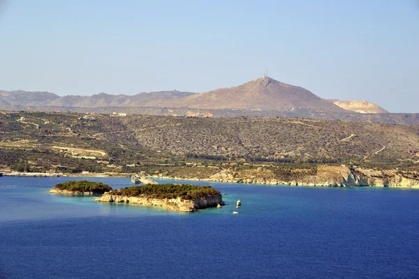 Monte panorama Grecia, isla Creta Imágenes de stock libres de derechos