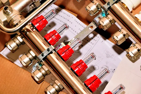 zemin Isıtma için Manifold, toplayıcı