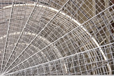 yuvarlak Metal merdiven