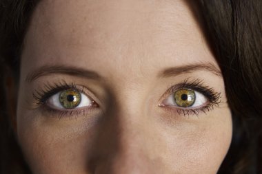 kadın portre gözler