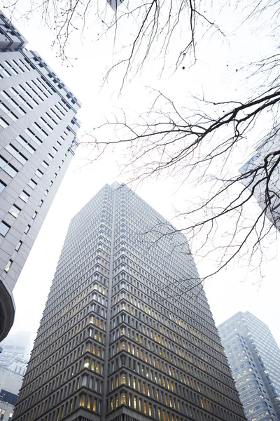 Bürogebäude in New York — Stockfoto