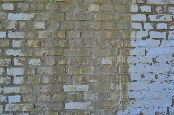 Tegel vägg bakgrund — Stockfoto