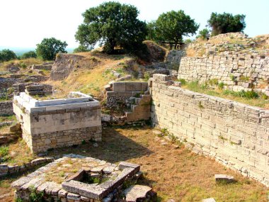 troia kalıntıları