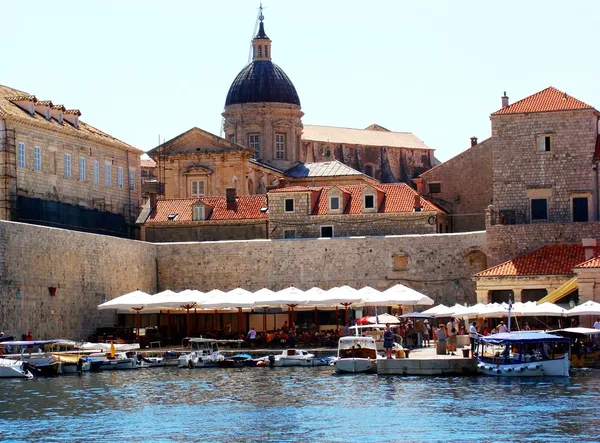 Port in Dubrovnik,Croatia — Stock Photo, Image