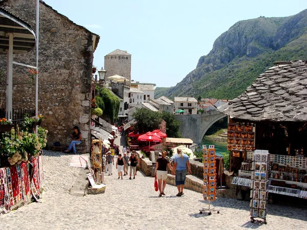 Bazar lane w Mostarze — Zdjęcie stockowe