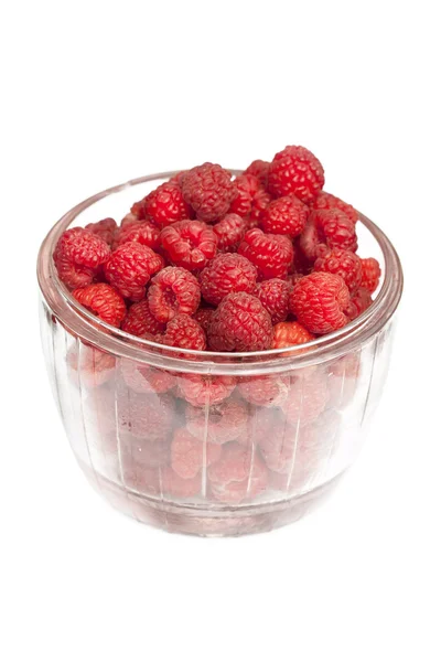 Basket with a raspberry — Stock Photo, Image