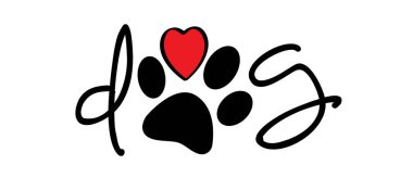 Slagan, köpeğimi çok seviyorum. Çizgi roman deseni. Vektör köpekler işaretlerden alıntı yapar. Silüet sloganları seviyor. Hayvanlar Günü. Komik alıntılar..