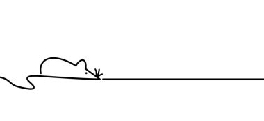 Kemirgenler, fareler ya da sıçanlar. Çizgi film vektör faresi ya da fare resmi. Komik lağım faresi ikonu. Mutlu yıllar 2020, Çin Zodyak İşaret Yılı.