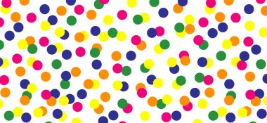 Beyaz arka plan ve bir sürü konfeti. Karnaval kartı ya da pankart. Parti zamanı. Düğün, diploma ya da doğum günü için tebrikler..