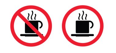 Sıcak içecek yasağı ya da dökülme tehlikesi yok. Yasak, dur durak yok, resimli resim yasak. Kahve fincanı yasak, çay yasak, içki ve içki yasak. İmza sembolü