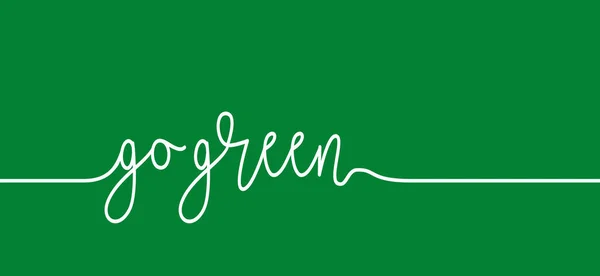 Slogan Green Öko Bio Fahrrad Ikone Recycling Ökologischer Lebensstil Und — Stockvektor