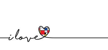 Damalı Piet Mondrian tarzı öykünme. Hollanda sanat tarihi ve Hollanda ressamı. Hollanda mozaiği ya da kontrol hattı deseni. Retro pop sanat deseni