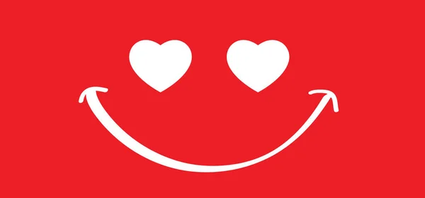 Liefde Banner Met Hart Symbool Tekens Achtergrond Gelukkige Valentijnsdag Februari — Stockvector