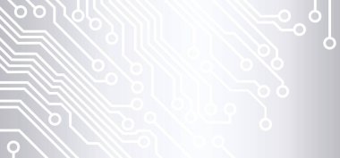 Devre kartı ya da elektronik ana kart. Çizgiler ve noktalar birleşiyor. Yüksek teknolojili vektör verileri. İletişim ve mühendislik konsepti. Dijital teknoloji geçmişi. Şirket mühendisliği çizim tasarımı.