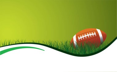 Çizgi film, Amerikan futbolu skeci. Ragbi topu logosu. Amerikan futbolu. Rugbyball ikonu. Karalama stilinde süper yay. Komik vektör spor ikonu. Spor finali ya da okul kupası. 