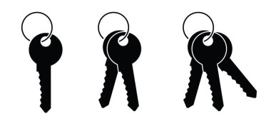 Plastik anahtarlık ve etiket. Otel için boş etiket (şifre). İş, ev ya da evin anahtarı. Çizgi film silindiri anahtar simgesi veya sembolü. Kapı anahtarları.