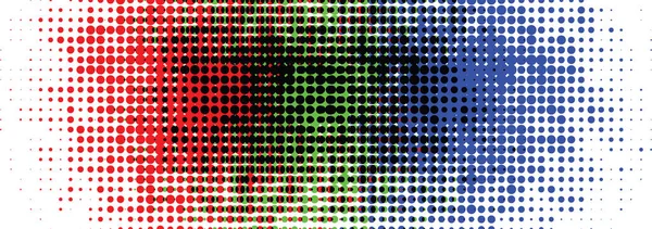 Gráfico Círculos Rgb Preimpresión Color Rojo Verde Azul Cian Magenta — Vector de stock