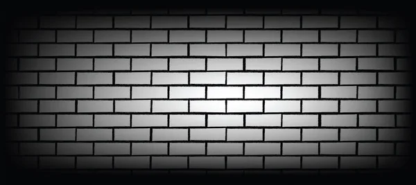 Grunge Empty Background Brick Wall Side View Funny Vector Block — Stock fotografie